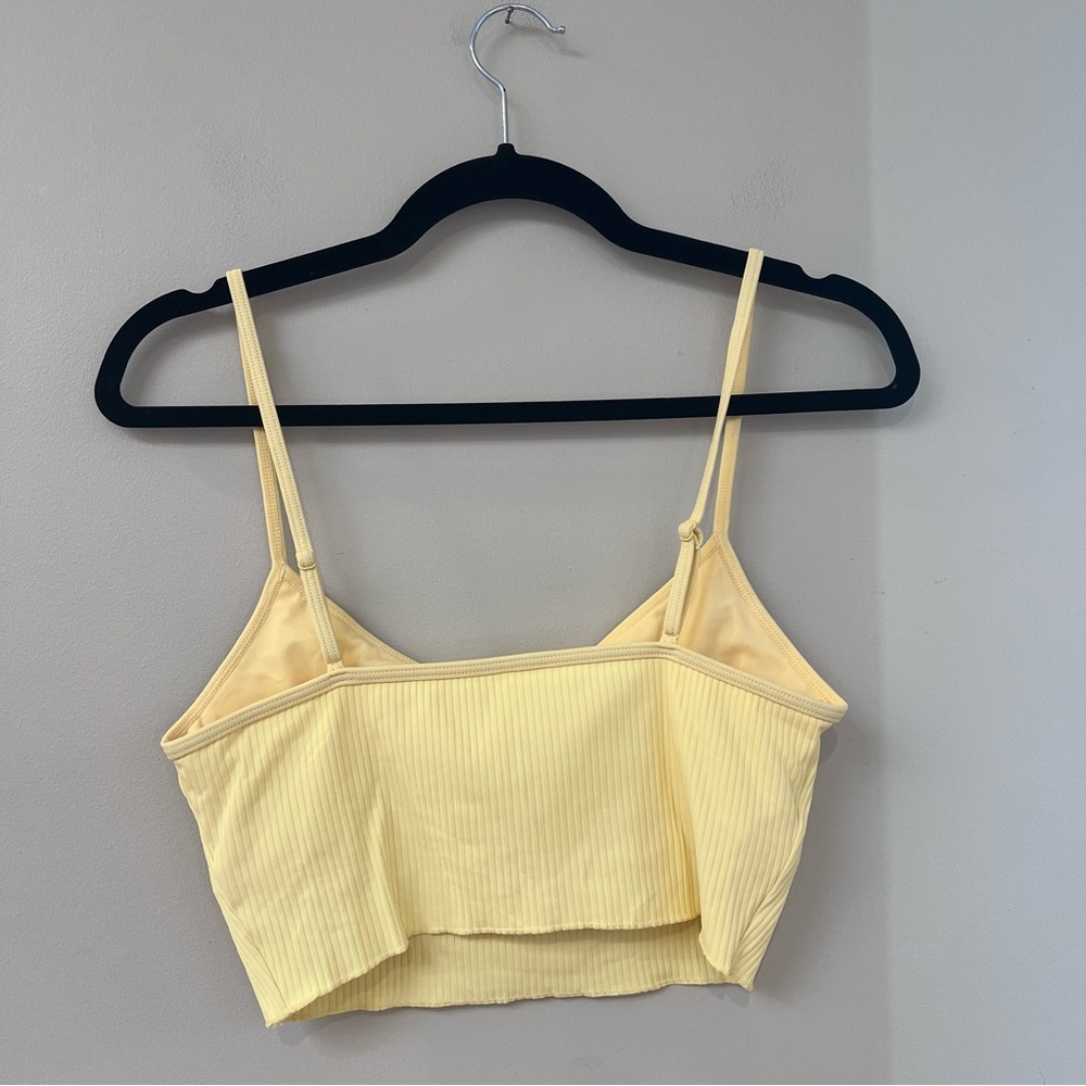 LA Hearts by Pac Sun Yellow Bathing Suit Top - Picture 2 of 6